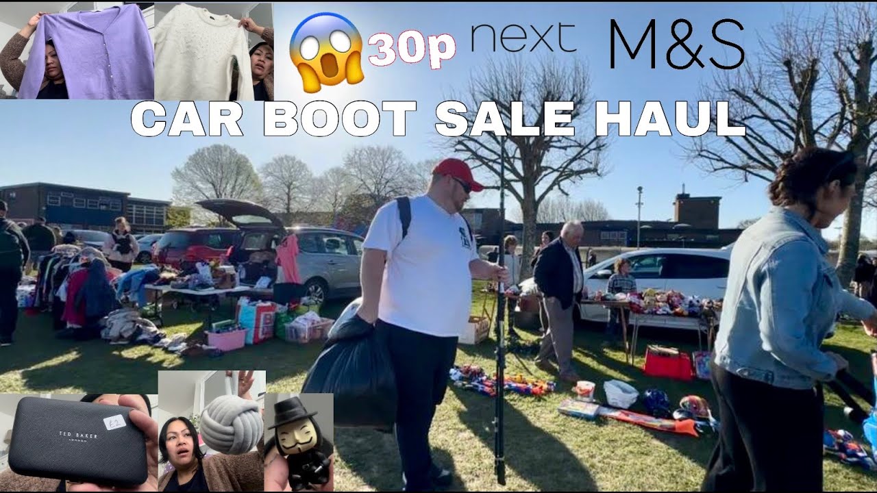 CAR BOOT SALE HAUL 😱