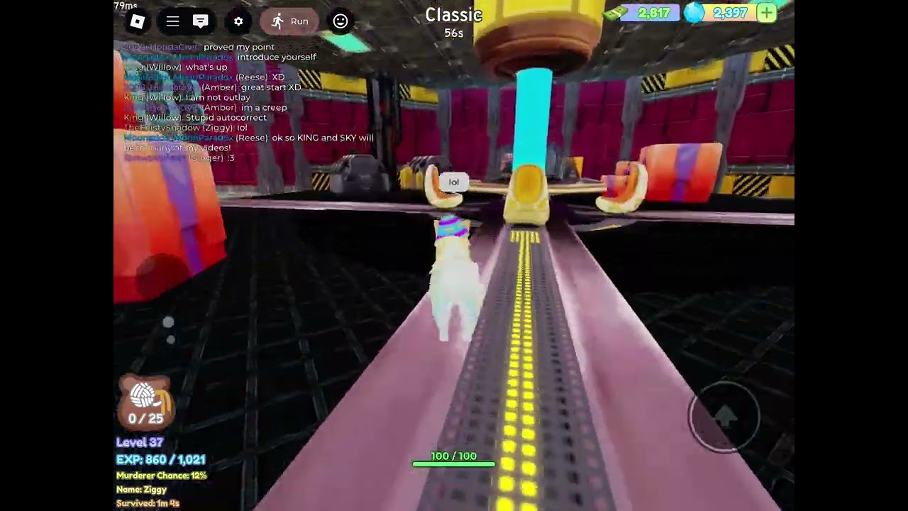 Playing murder mittens