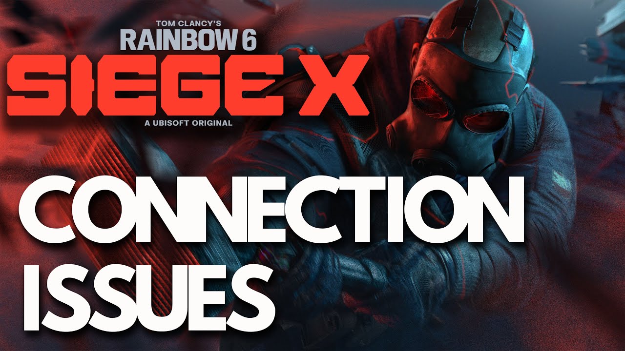 Rainbow Six Siege X High Ping, Multiplayer Lag Connectivity Problems FIX