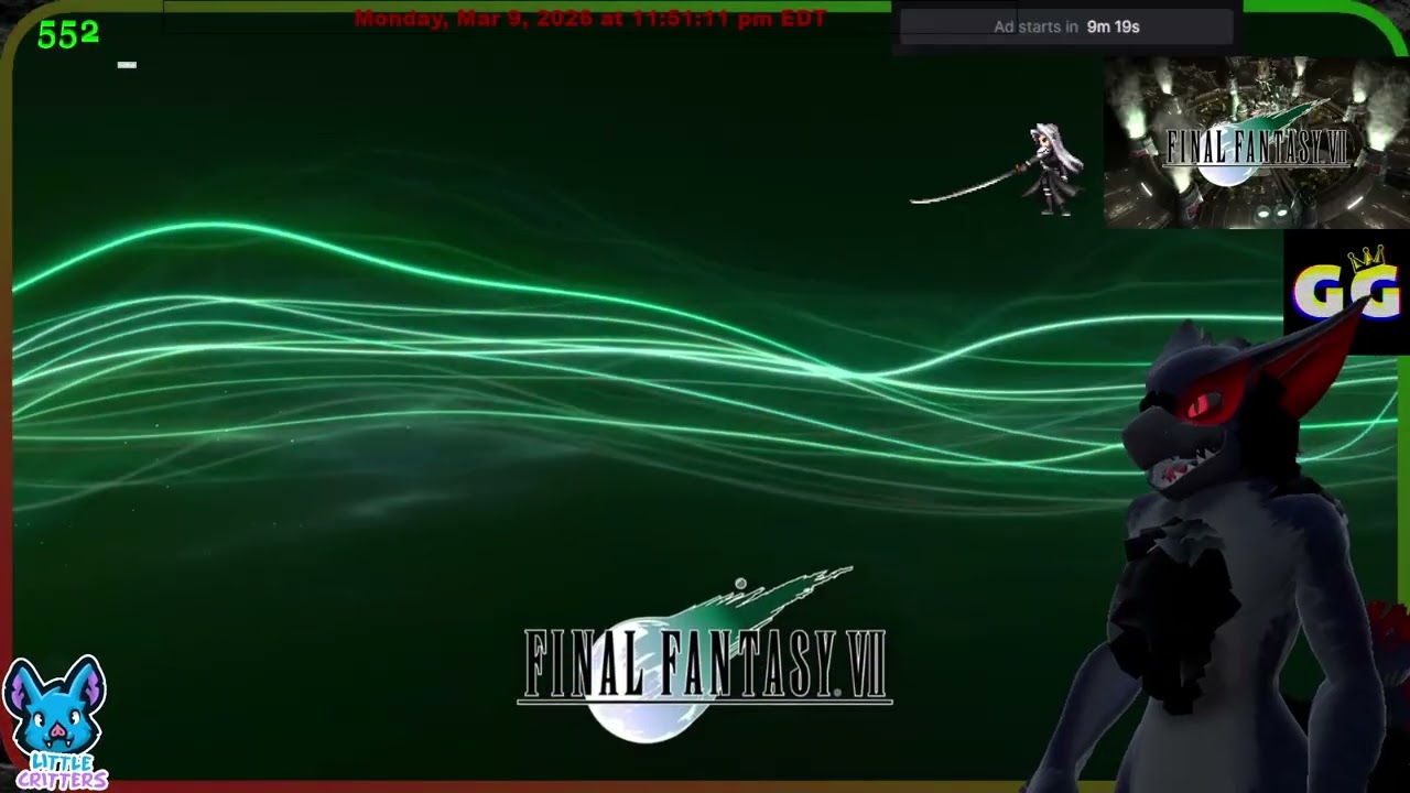 Final Fantasy VII Pt1 - Nargacuga - [!youtube][!discord][(18+)