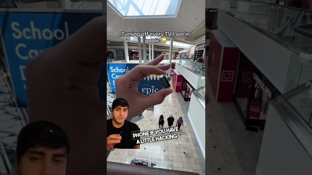 Выключение телевизоров у людей 😳