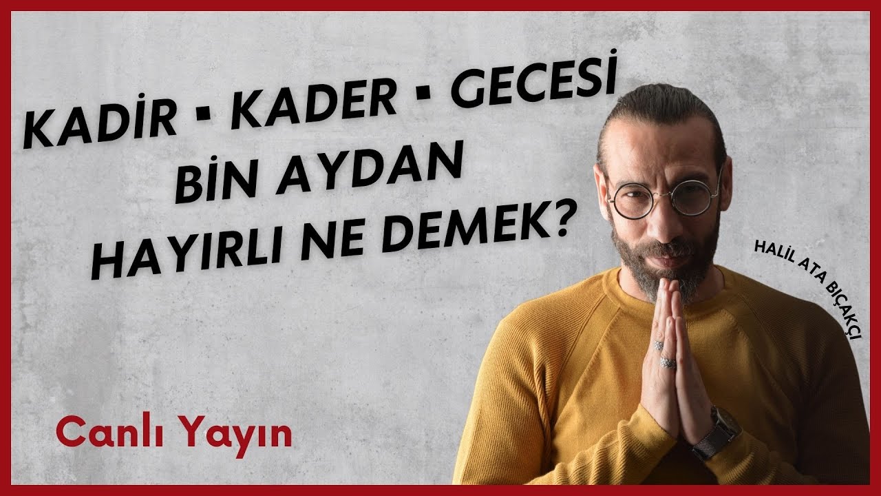 Kadir▪︎KADER▪︎Gecesi : Bin Aydan Hayırlı Ne Demek?