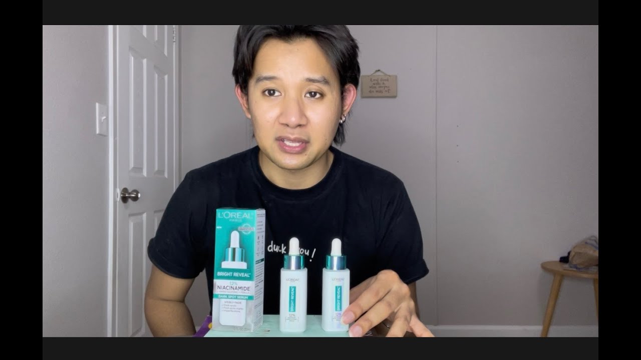 Honest Review L'Oreal Bright Reveal 12% Niacinamide + Amino Sulfonic