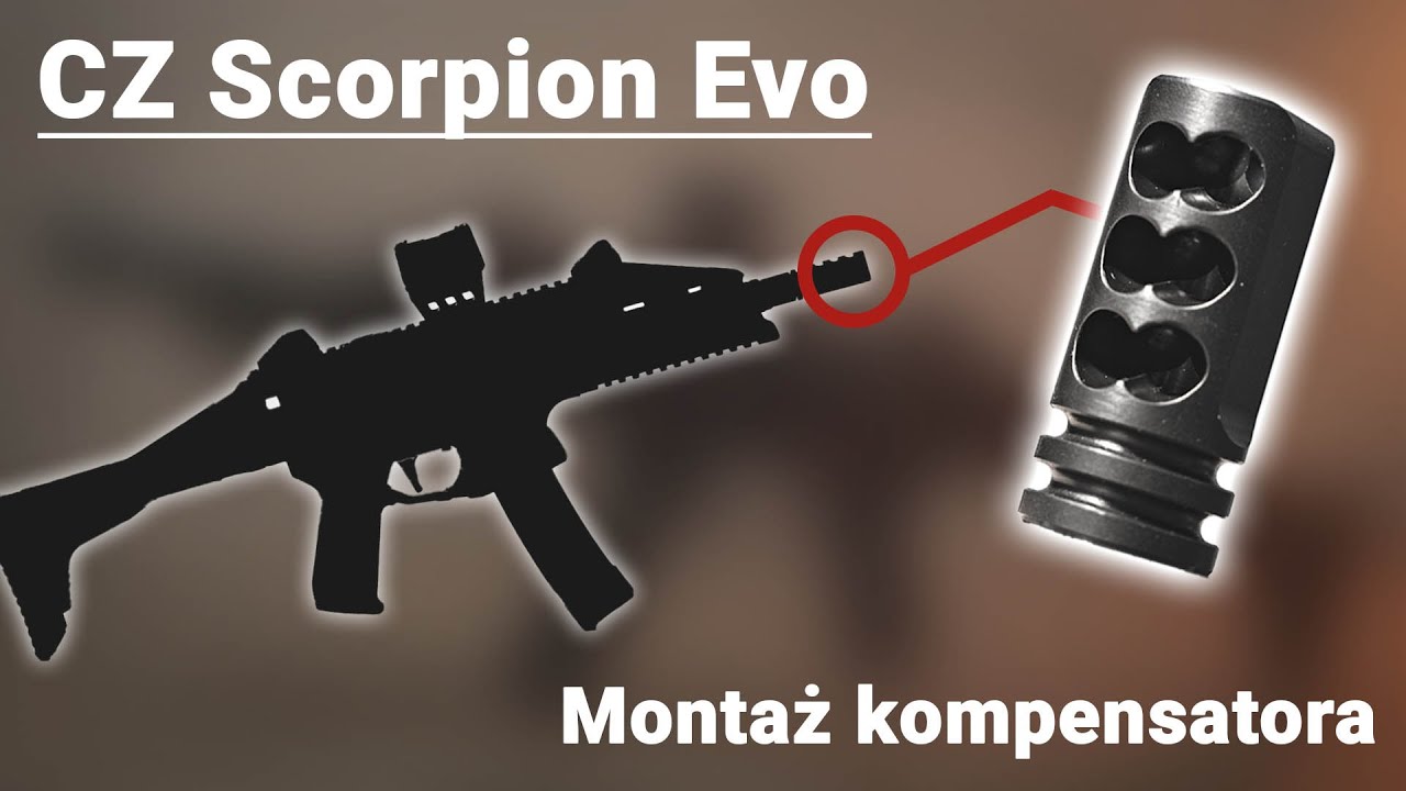 Jak zainstalować kompensator na CZ Scorpion Evo | CZ Parts