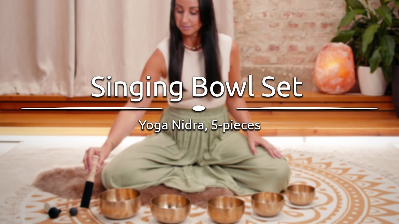 5-piece Yoga Nidra Singing Bowl (Set), SB-Y2 - Meinl Sonic Energy