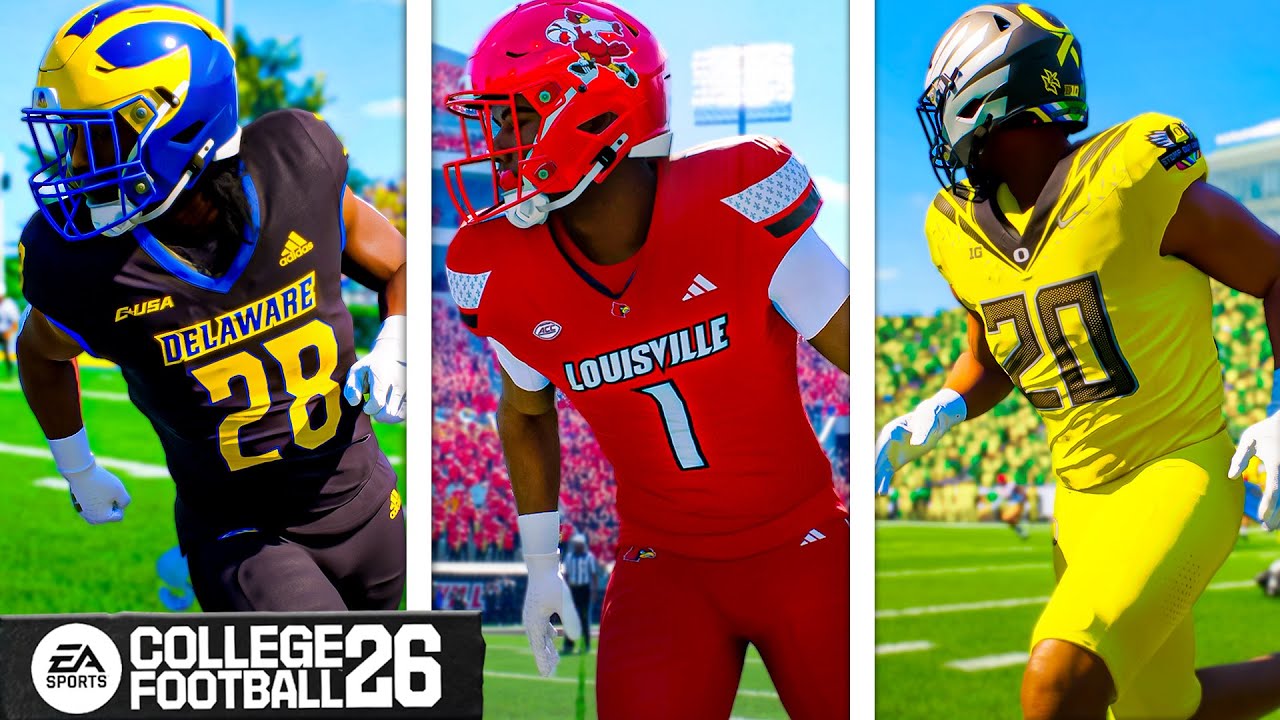 EVERY Team's Uniforms in College Football 26