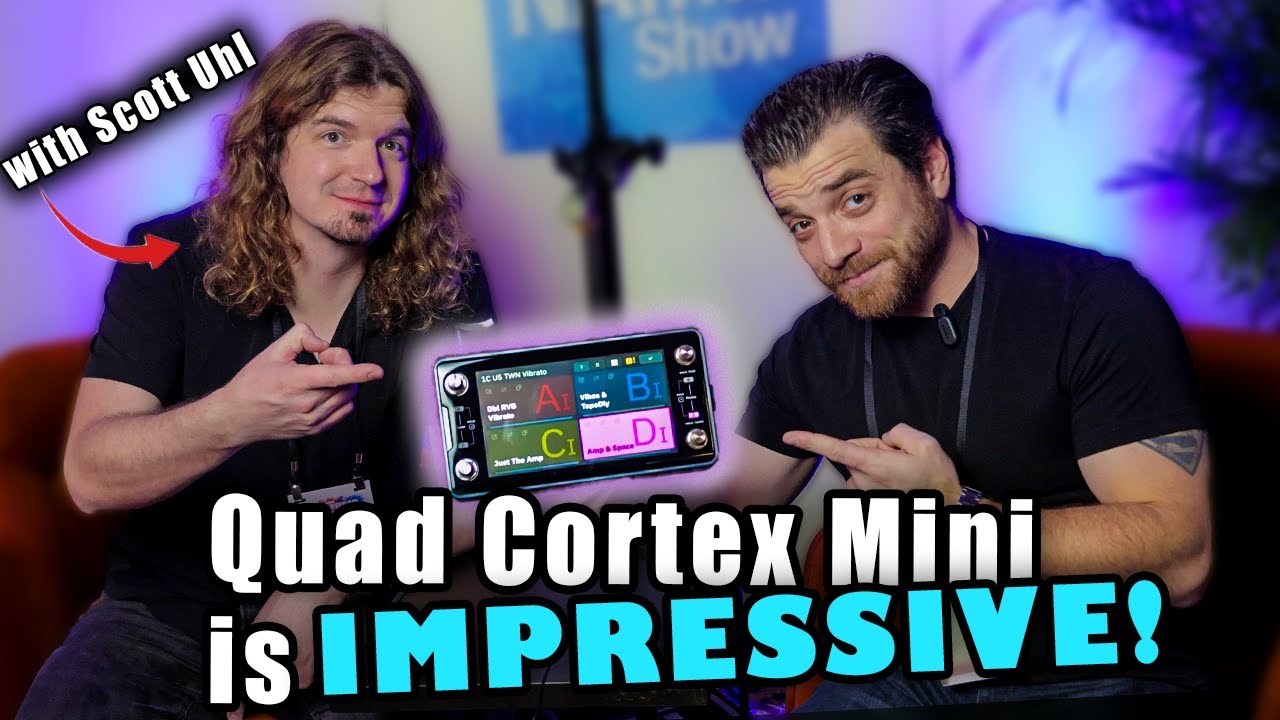 Первые впечатления от Quad Cortex на выставке NAMM 2026 от @ScottUhlMusic