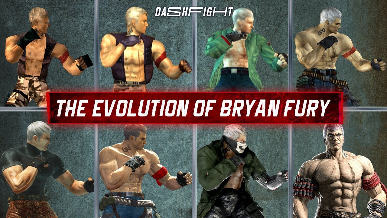 Cyborg from Hell - Bryan Fury’s Evolution Throughout the Years [1997 - 2023]