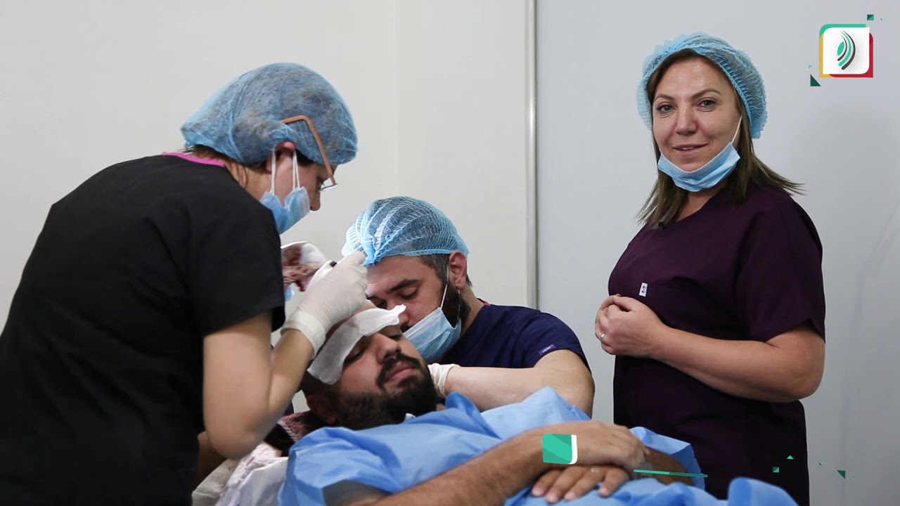خبيرة زراعة الشعر فوزية اوزدمير في بغداد