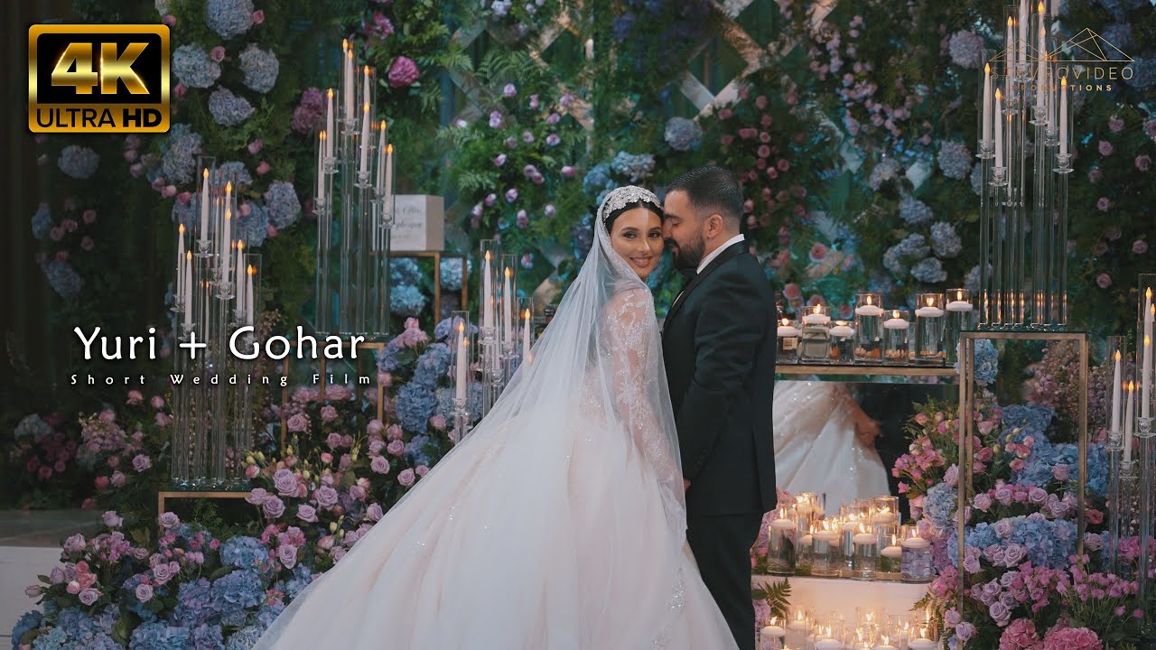 Yuri + Gohar Short Wedding 4K UHD at Landmark hall st Leon Church and Sunset Estate