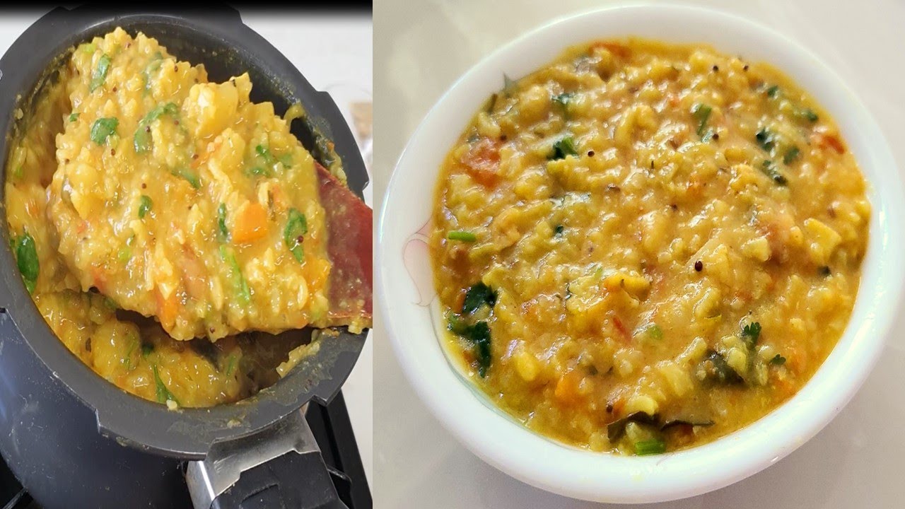 ISKCON khichdi recipe | इस्कॉन खिचड़ी | दाल खिचड़ी | Vegetable Khichdi | Dal Khichdi Recipe