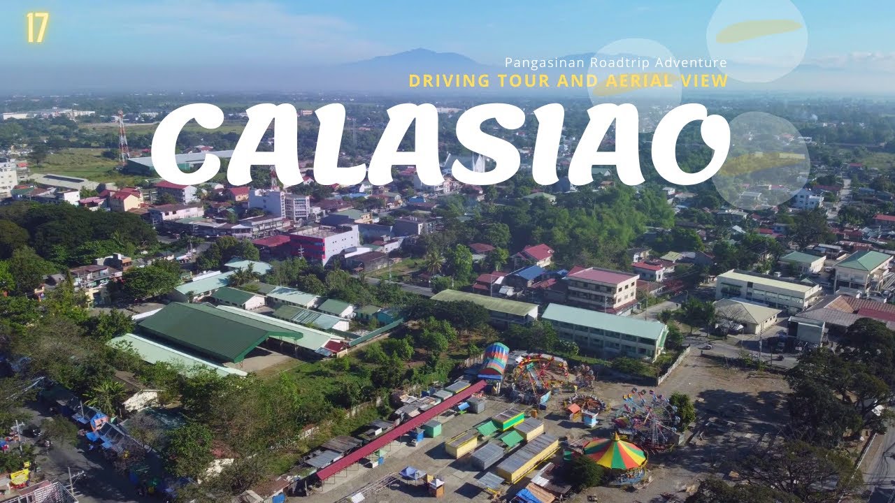 CALASIAO Pangasinan Roadtrip Adventure Driving Tour Aerial View