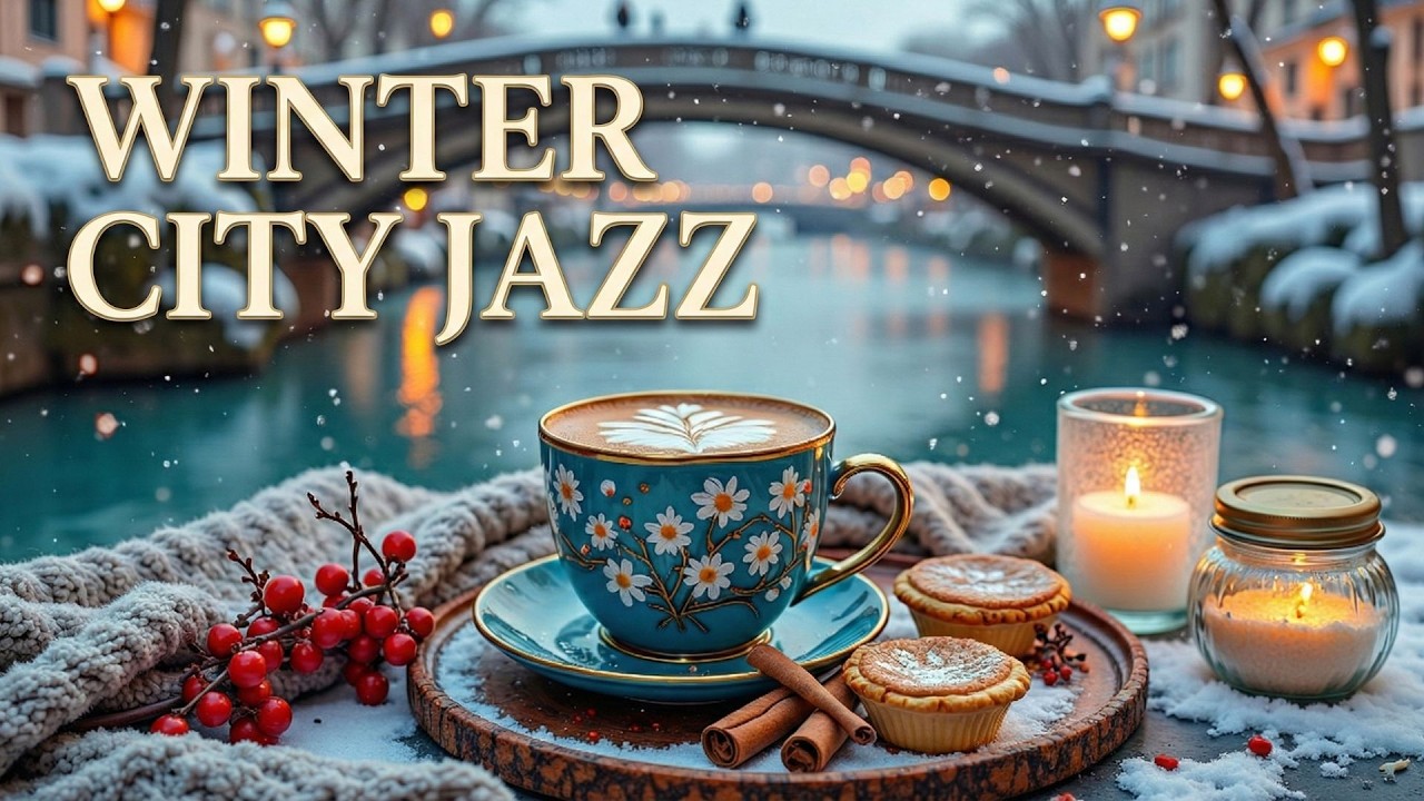 February Morning Café Jazz ☕ Soft Coffee Ambience & Bossa Nova Instrumental for Stress Relief