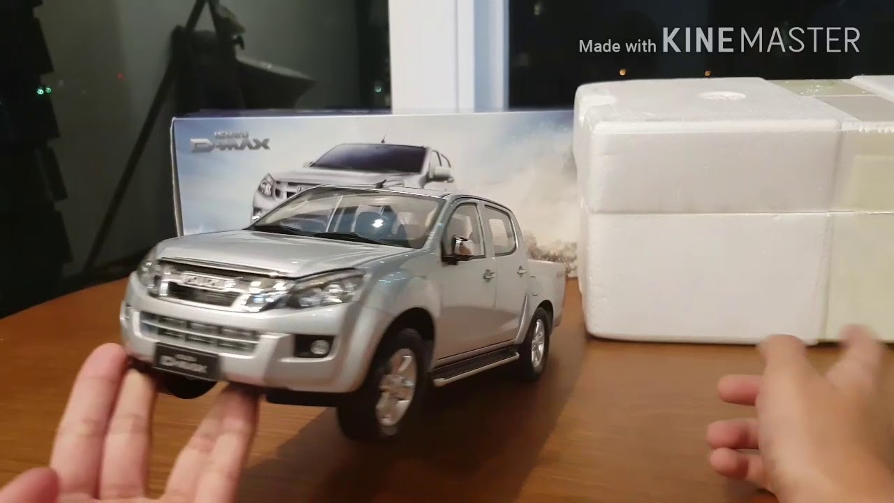 รีวิวโมเดลรถisuzu d-max 4x4 2013 ถ่ายคริปแบบFHD