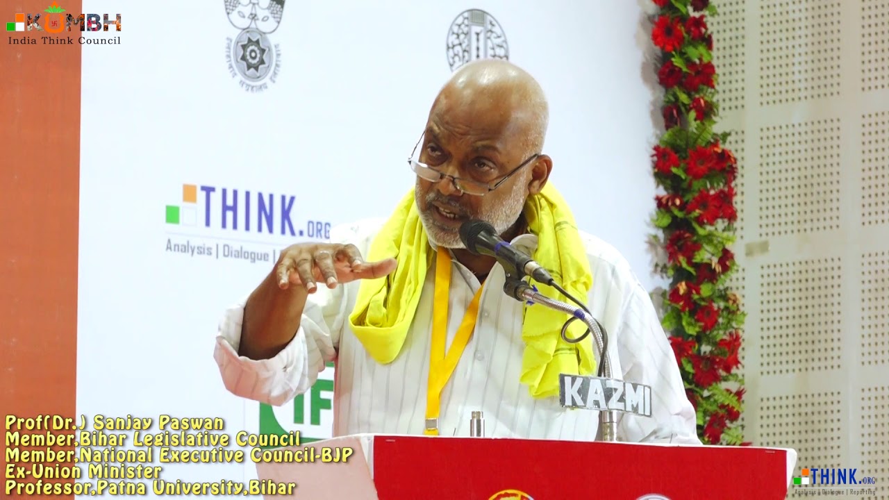 Dr.Sanjay Paswan, Member Bihar Legislative Council_At Kumbh-Conclave 2018-19