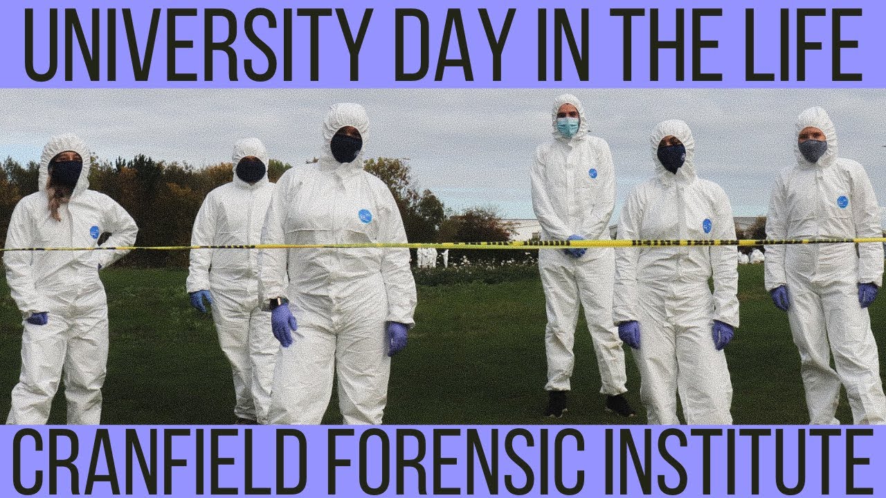 Becoming a CSI for the day! // Day in the life of a forensics student at Cranfield University