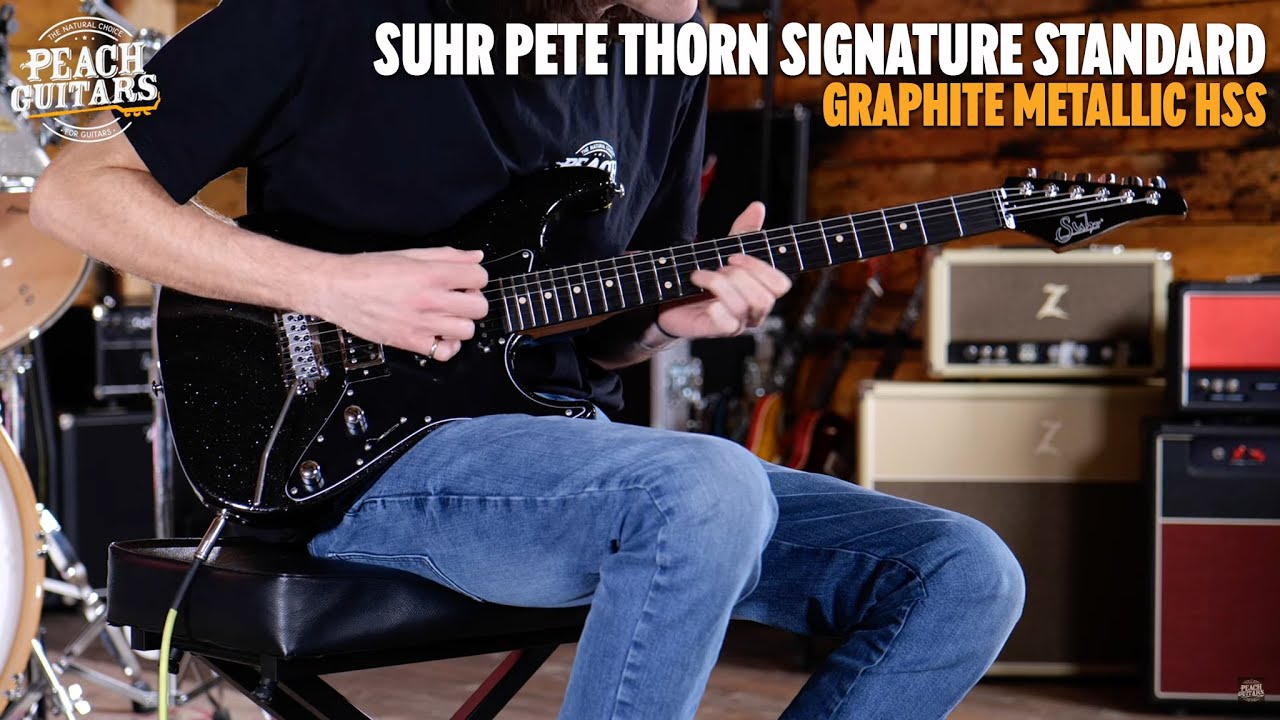 No Talking...Just Tones | Suhr Pete Thorn Signature Standard Graphite Metallic Wilkinson HSS