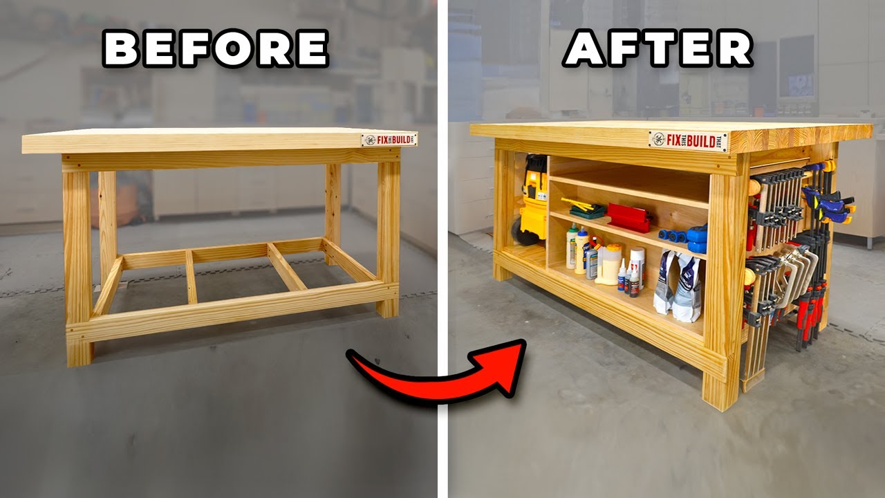 I Supercharged My 2x4 Workbench