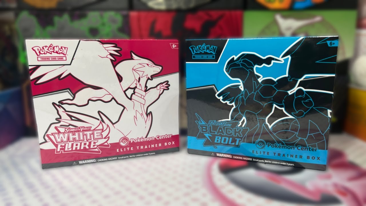 Black and White Pokemon Center ETB'S !!!