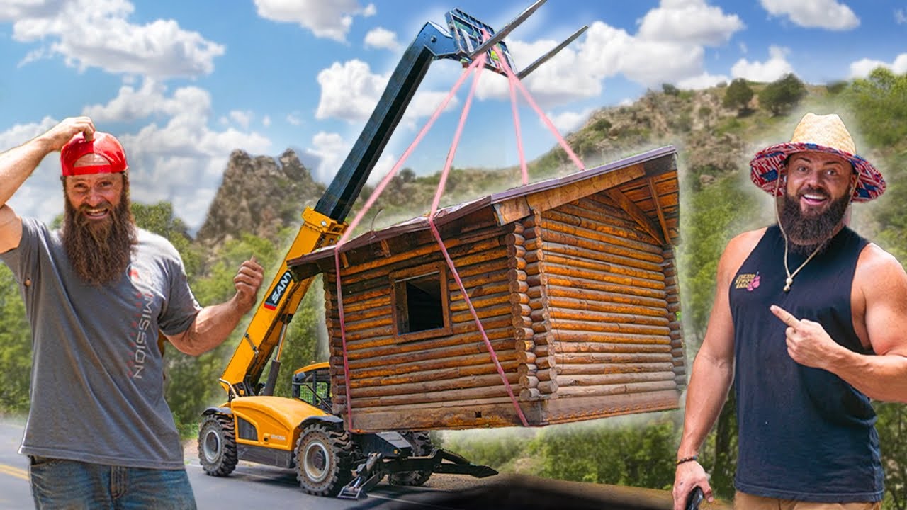How Do We Move These Cabins I Just Bought?- Super Sketchy 😅