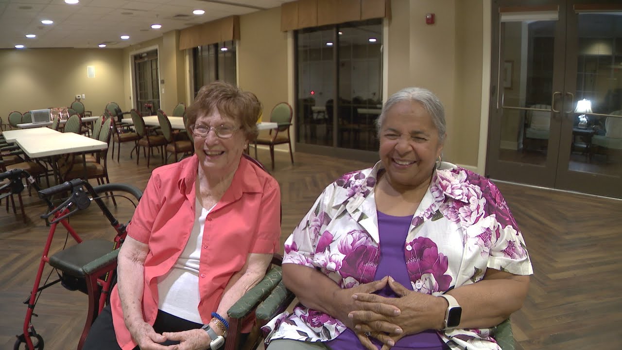 One taught deaf children. One taught the blind. These friends have been reunited.