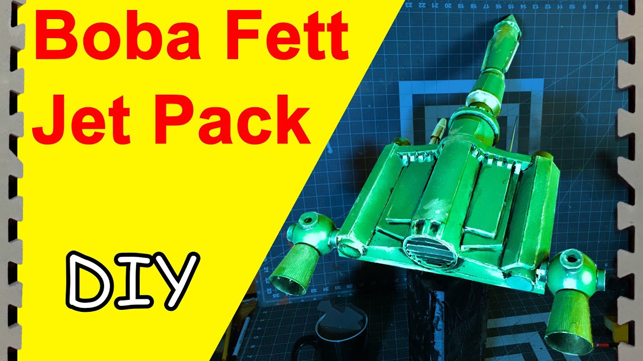 Boba Fett Jet Pack Build (Mandalorian DIY)
