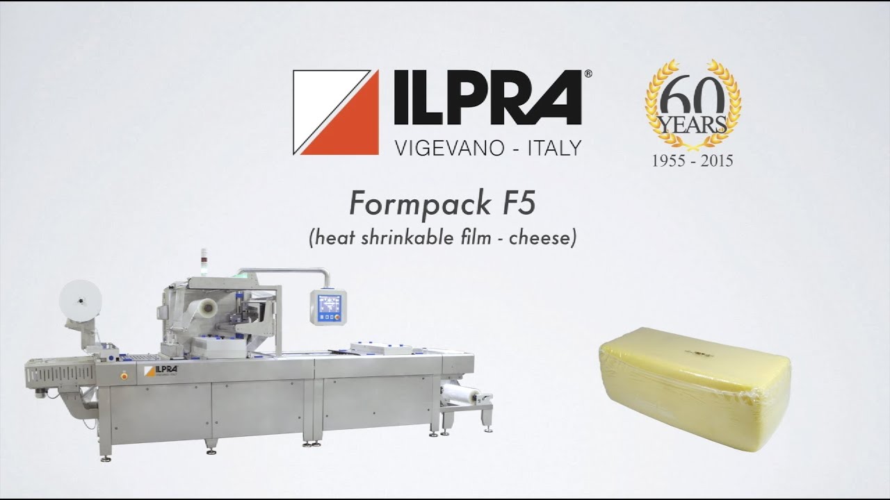 Formpack F5 - Ilpra - Cheese bars in Krehalon heat shrinkable film