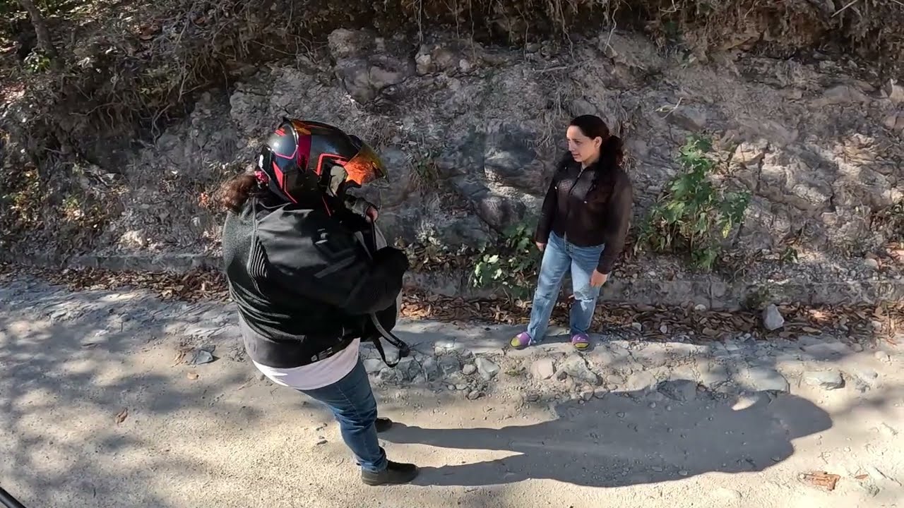 Pasando por ocotalito,cuevitas, plan grande, y el ocotal En la CRF 300 RALLY