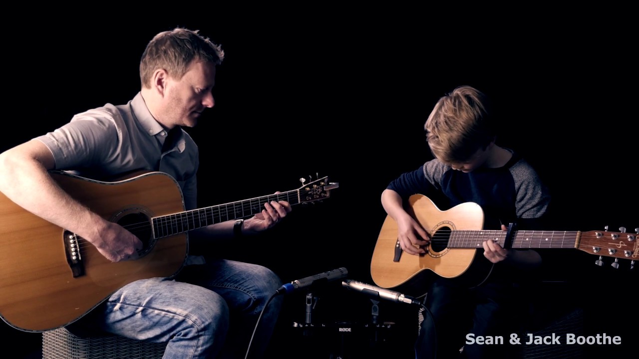 'The Sound of Silence' - Sean & Jack Boothe guitar duet