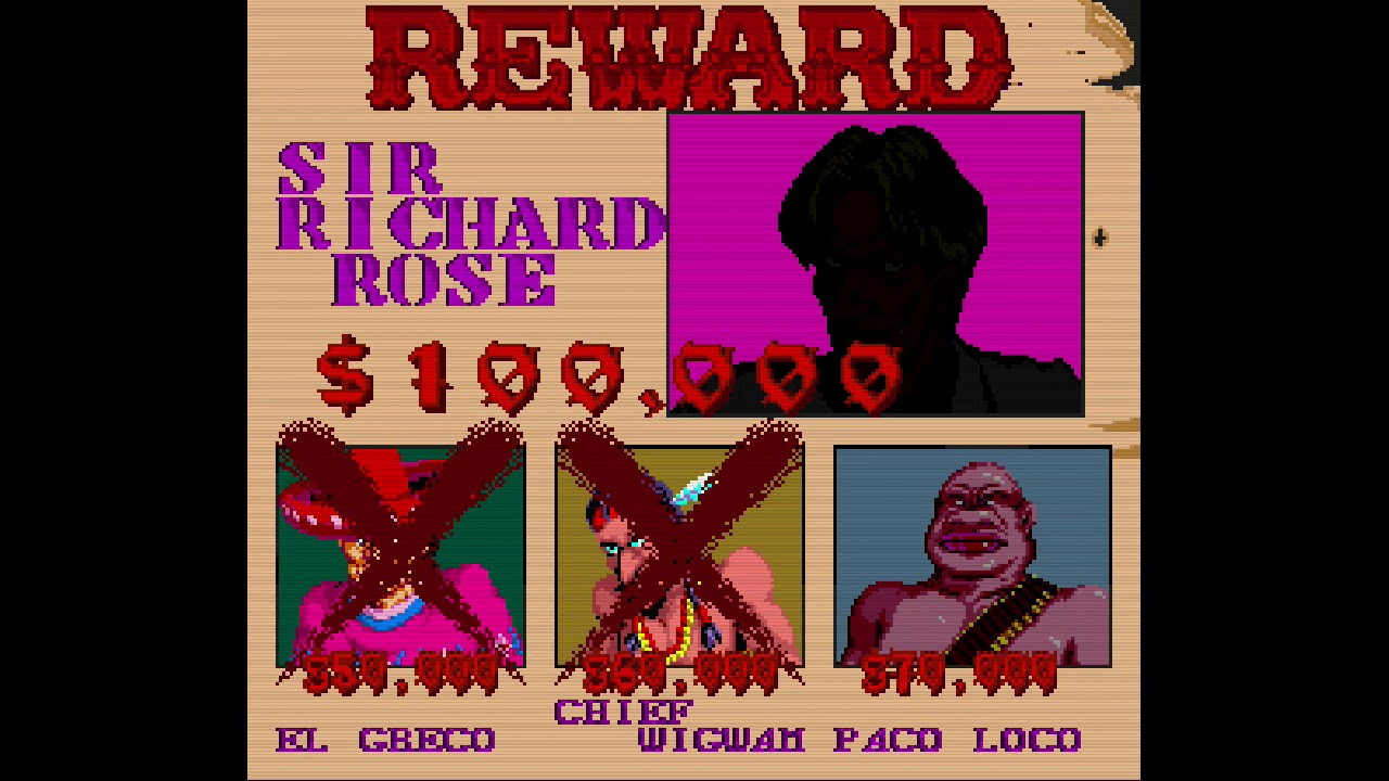 Sunset Riders Cheats