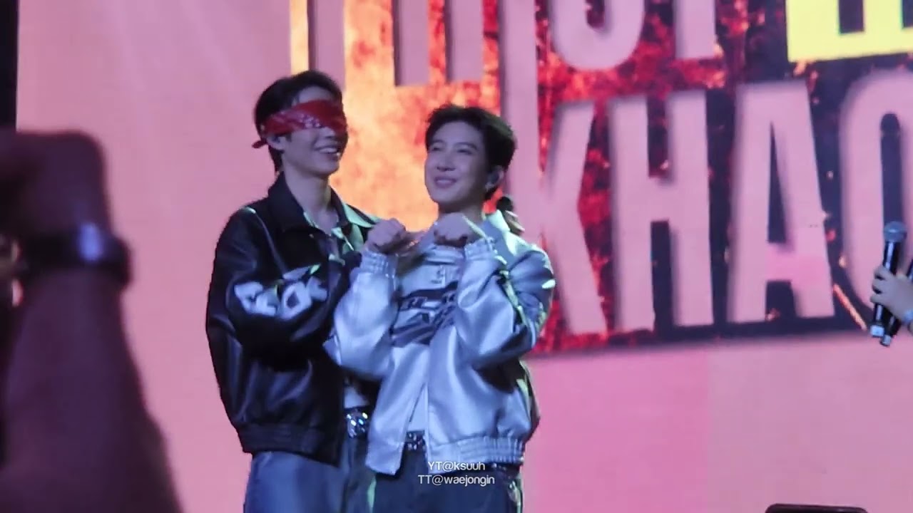 231203 First Khaotung 1st Fanmeeting in Brazil - Playing with fans + guess the pose #FK1stFMinBrazil