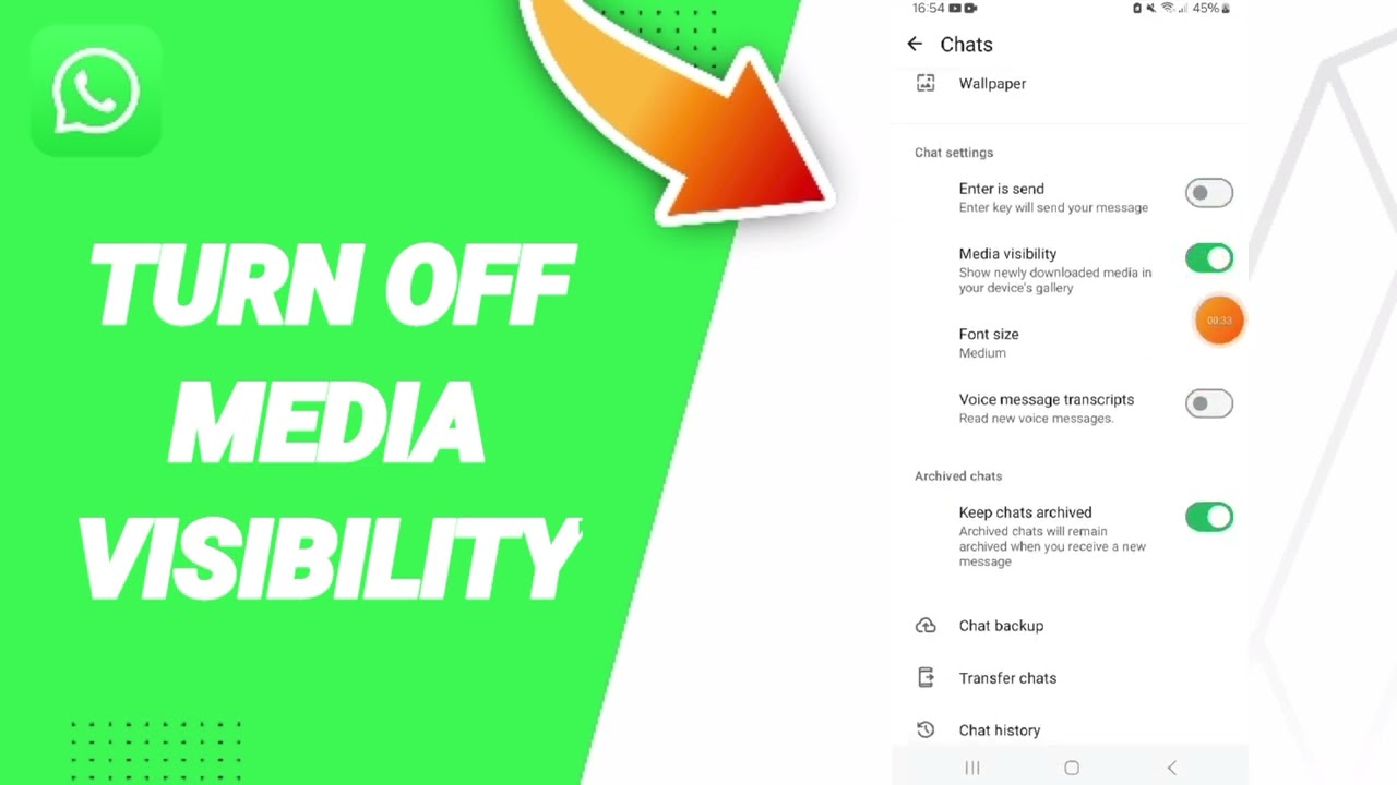 How To Turn Off Media Visibility On WhatsApp App 2025