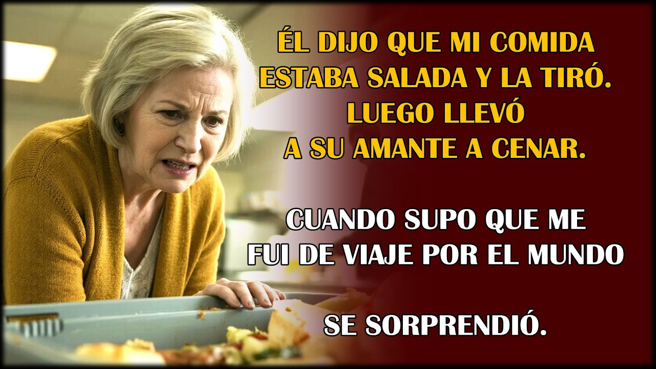 Tiró mi cena y fue con su amante — después del divorcio el karma llegó