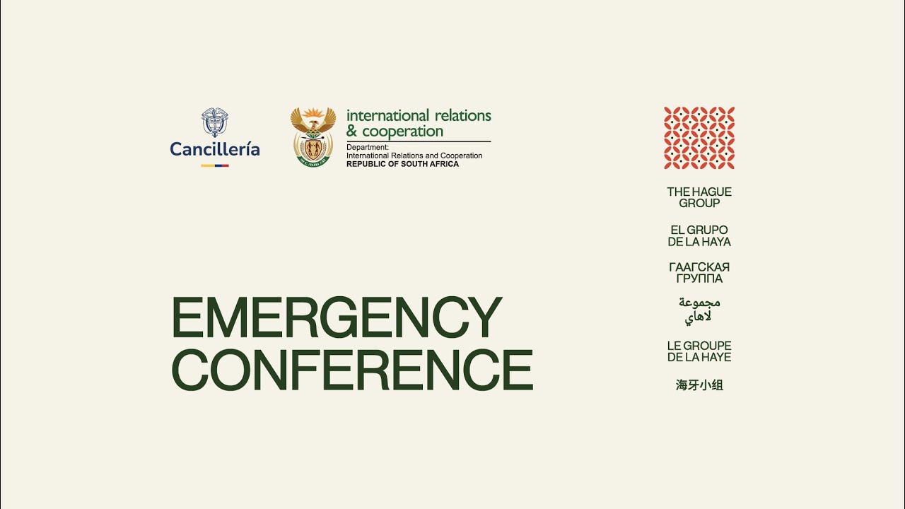 [INAUGURATION] Emergency Conference of States to Halt Israel’s Genocide in Gaza