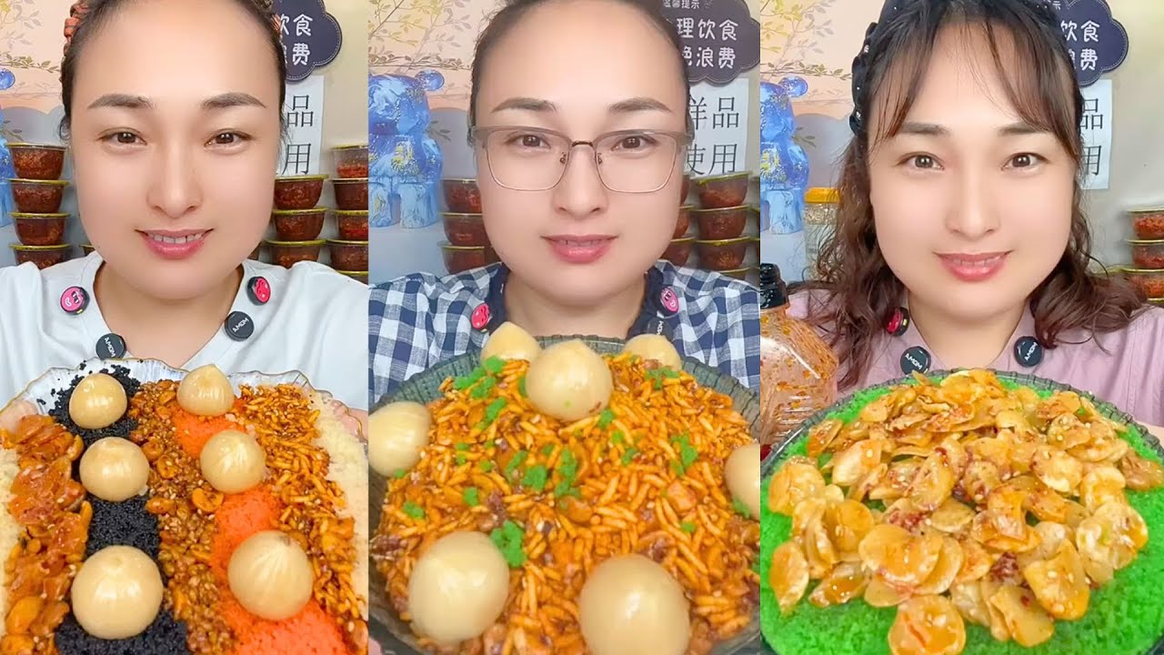 Traditional Spicy Food Eating | Chinese Mukbang #4