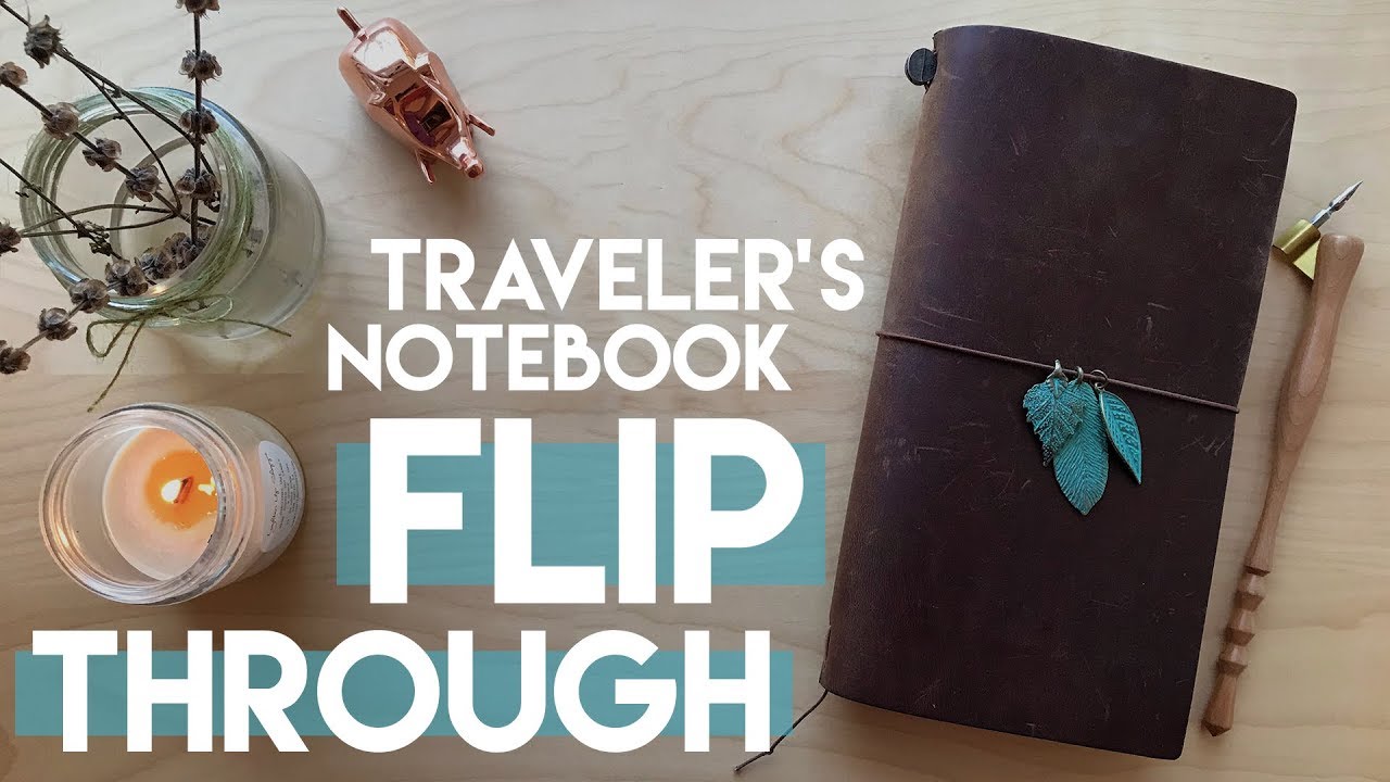 Art Journal Flipthrough · Traveler's Notebook