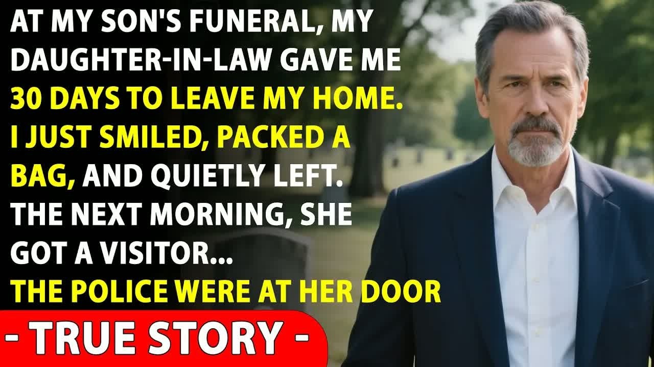 At My Son's Funeral, My Daughter in law Said 'Stop Crying, Pack Your Bags and Get Out Now' — So