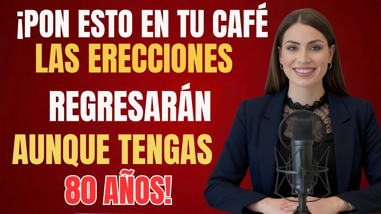 Añade Esto a Tu Café y Recupera Tu Potencia Masculina Después de los 50 | salud íntima masculina