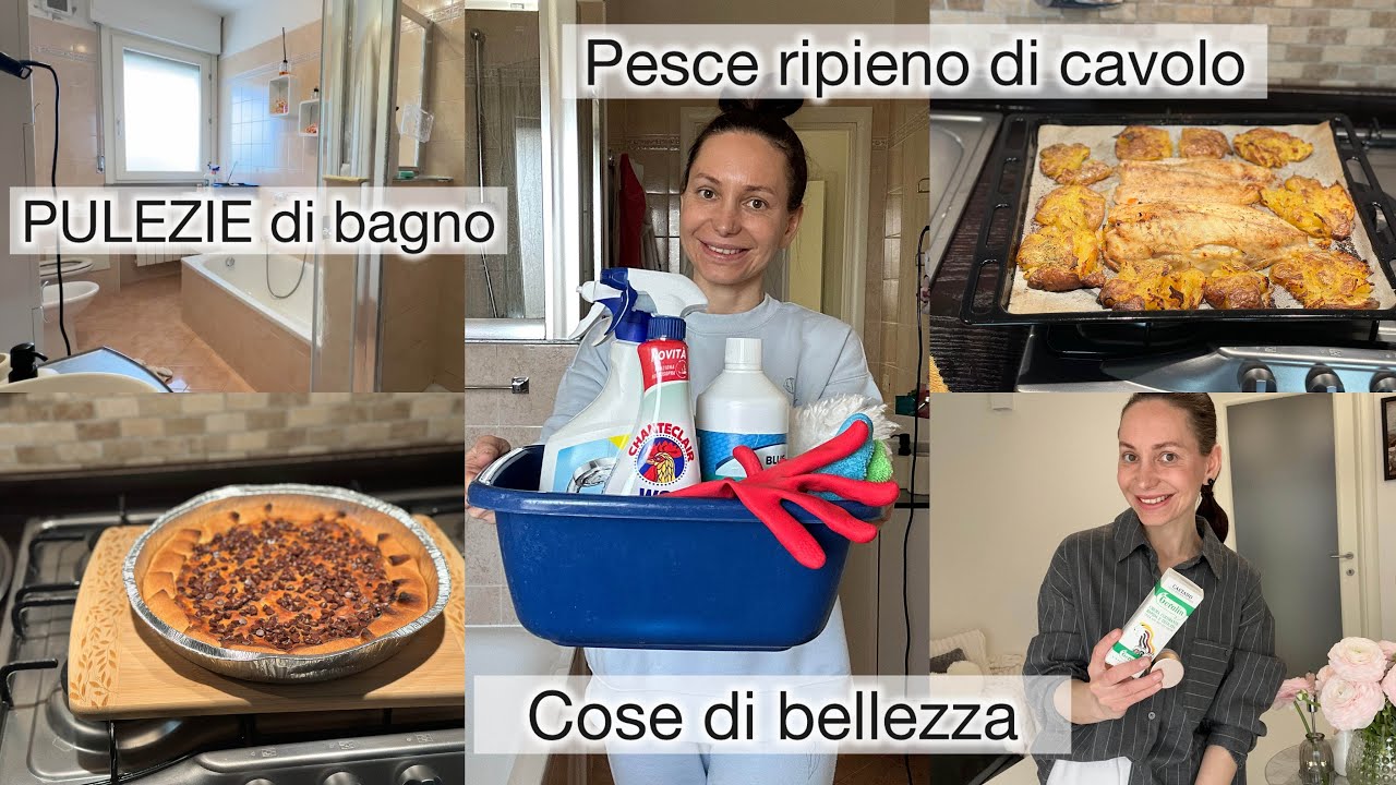 Pulizie di bagno | Pesce ripieno di cavolo stufato al forno | Case di bellezza 