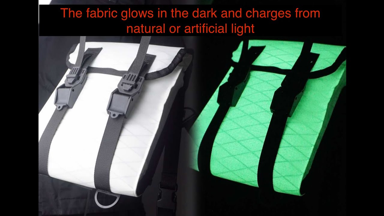 Techwear Bags in X-Pac & Photoluminescent Fabric – ACRONYM-Inspired Design – B3 Mini / Q3 / N5