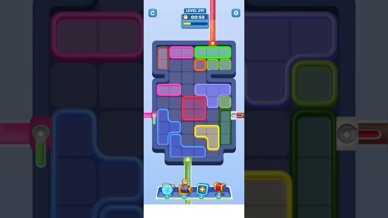 Water Out Puzzle Level 291 Gameplay Walkthrough Solution