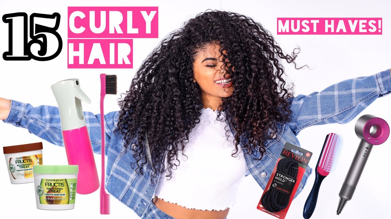 15 CURLY HAIR MUST HAVES! | jasmeannnn