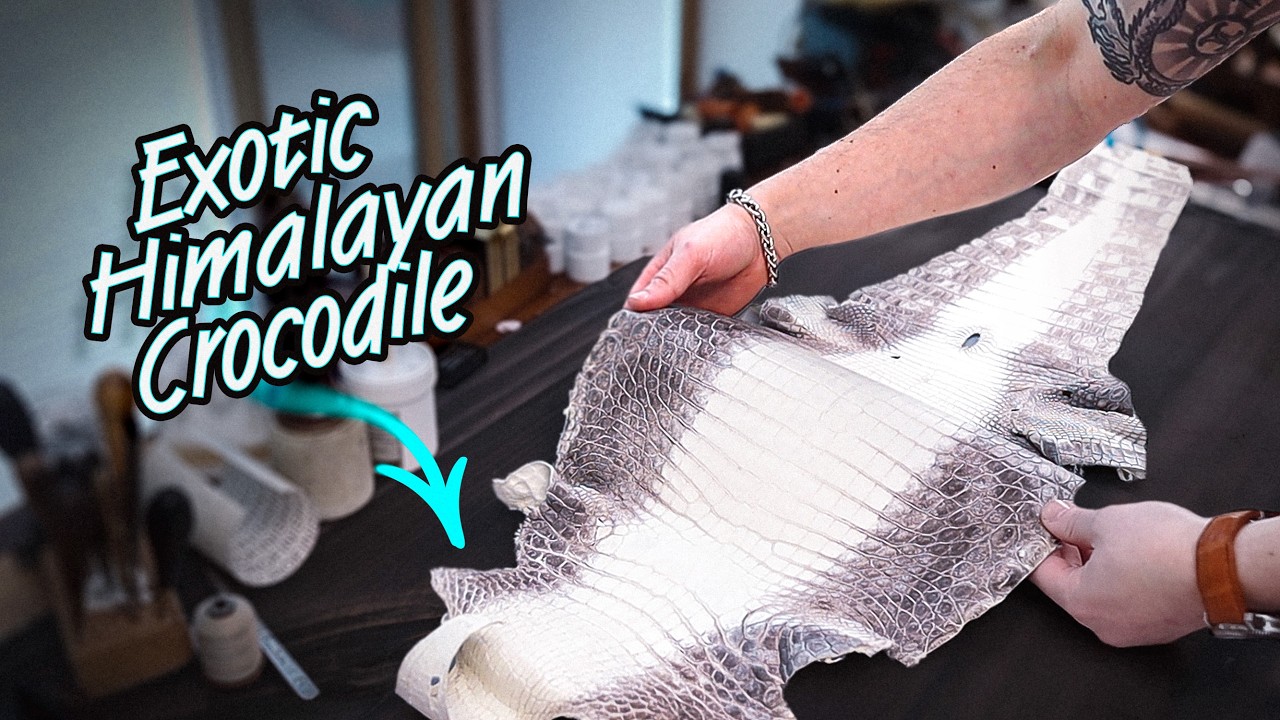 Самая эксклюзивная кожа в мире для часов за 60 000 долларов.