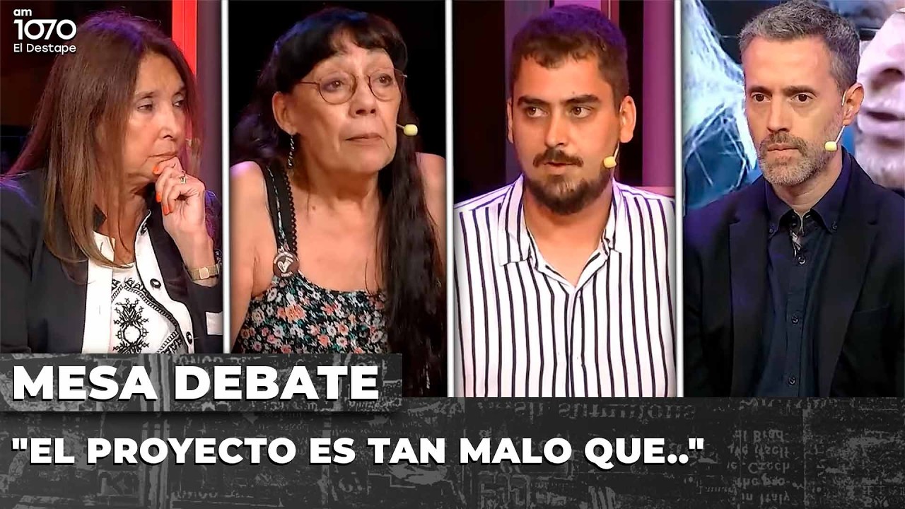 EL 0,45% DE LOS MENORES COMETEN DELITOS | MESA DEBATE de la Ley Penal Juvenil en Batalla Cultural
