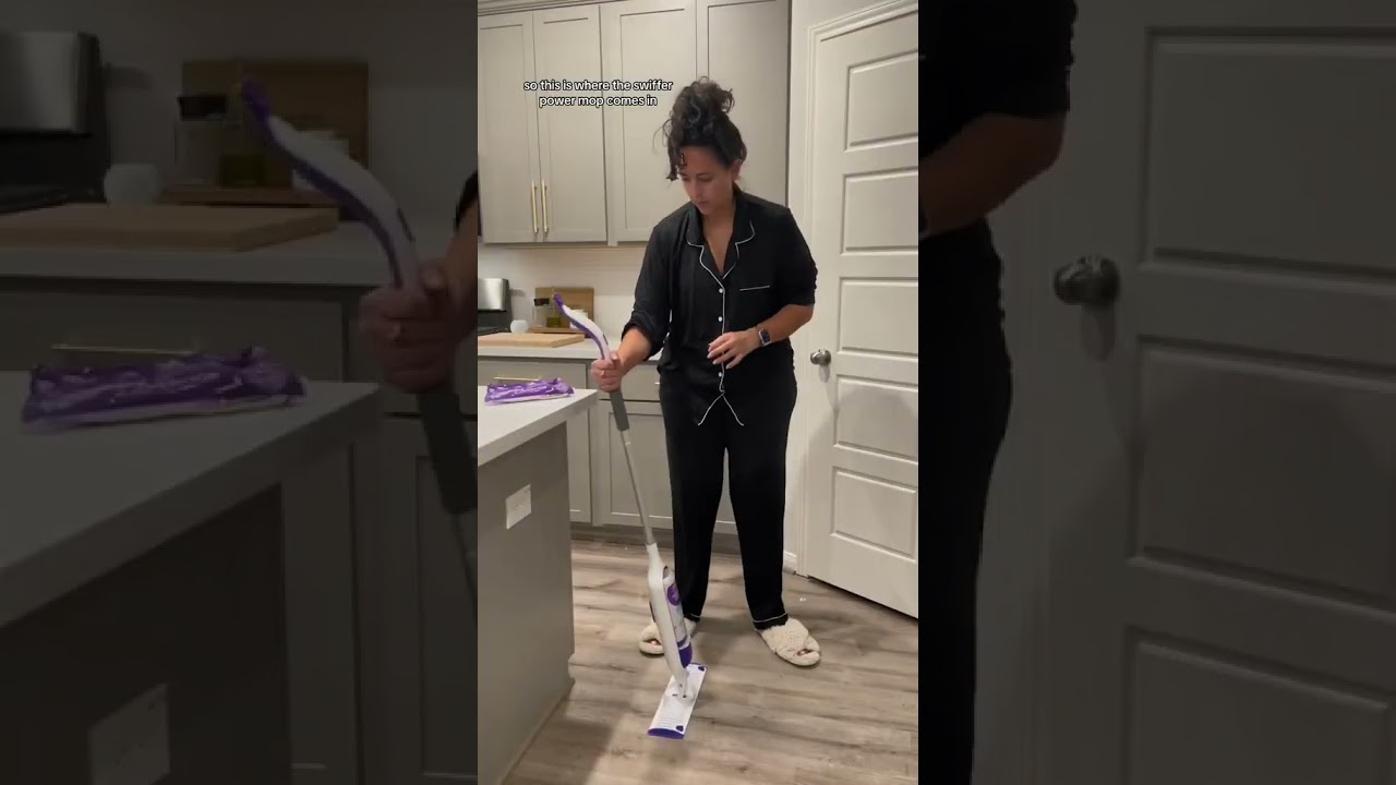 Thankful for the Swiffer PowerMop ✨  | Swiffer