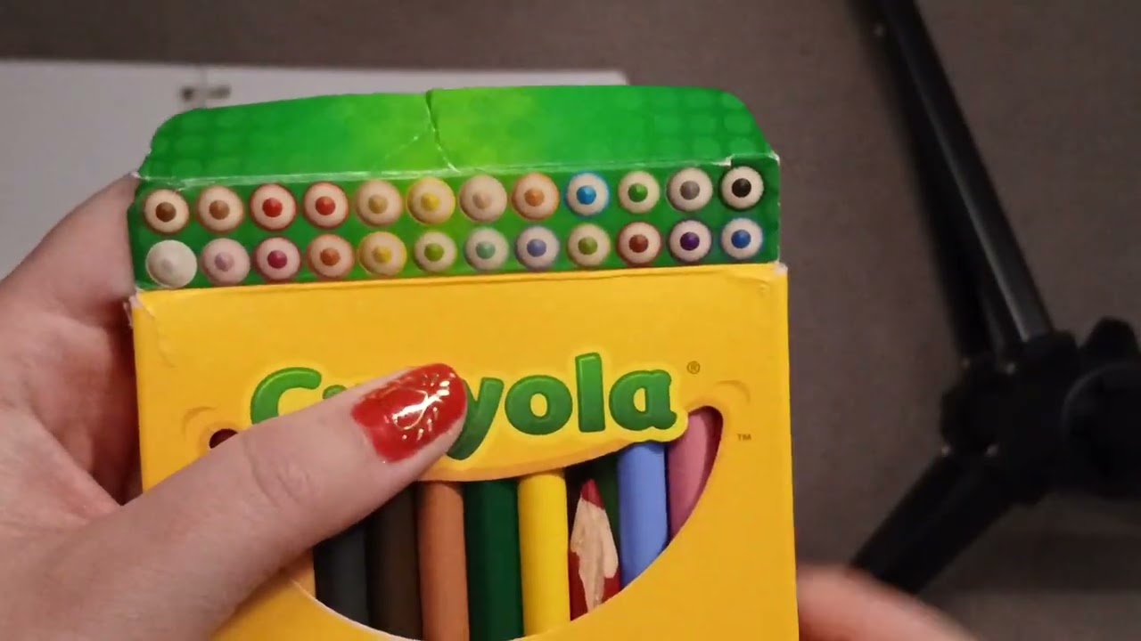 Draw and Color with Me ASMR #2 Part 2