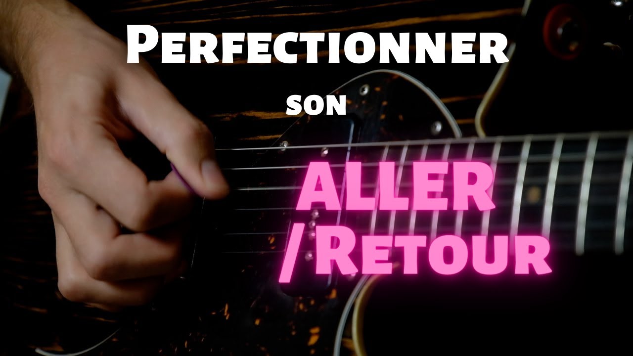 La MEILLEURE FAÇON de TRAVAILLER l'ALTERNATE PICKING à la GUITARE
