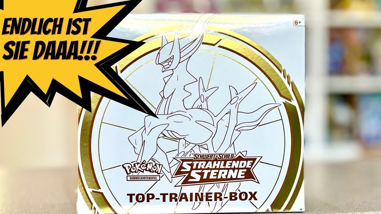 STRAHLENDE STERNE TOP TRAINER BOXEN DEUTSCH SIND ENDLICH DA ! Pokemon Karten Booster Opening
