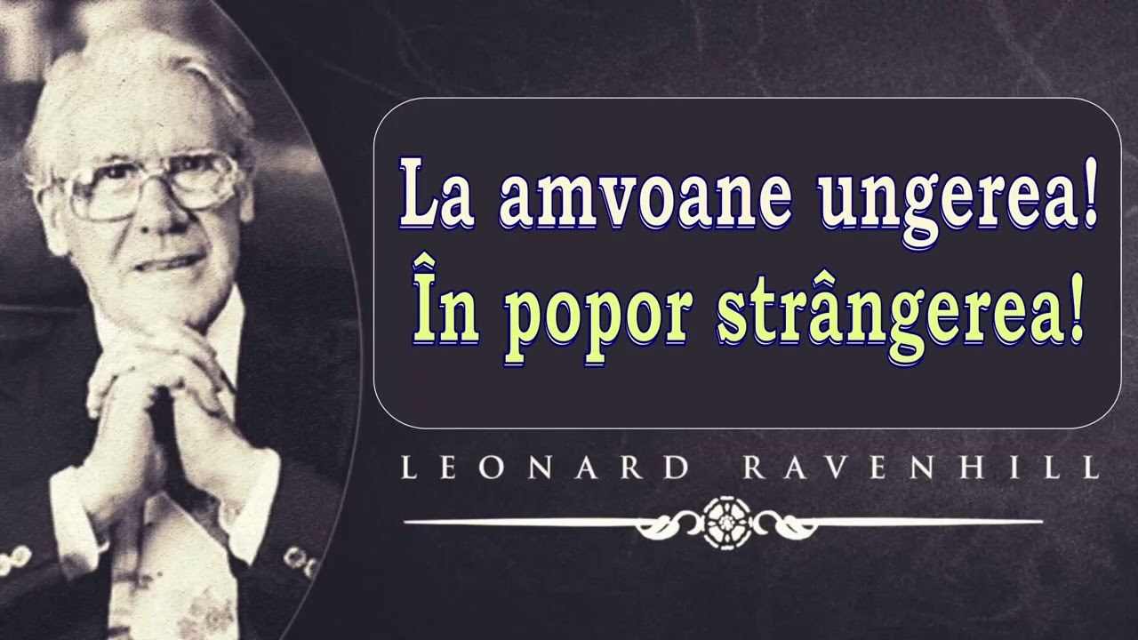 La amvoane ungerea! În popor strângerea!