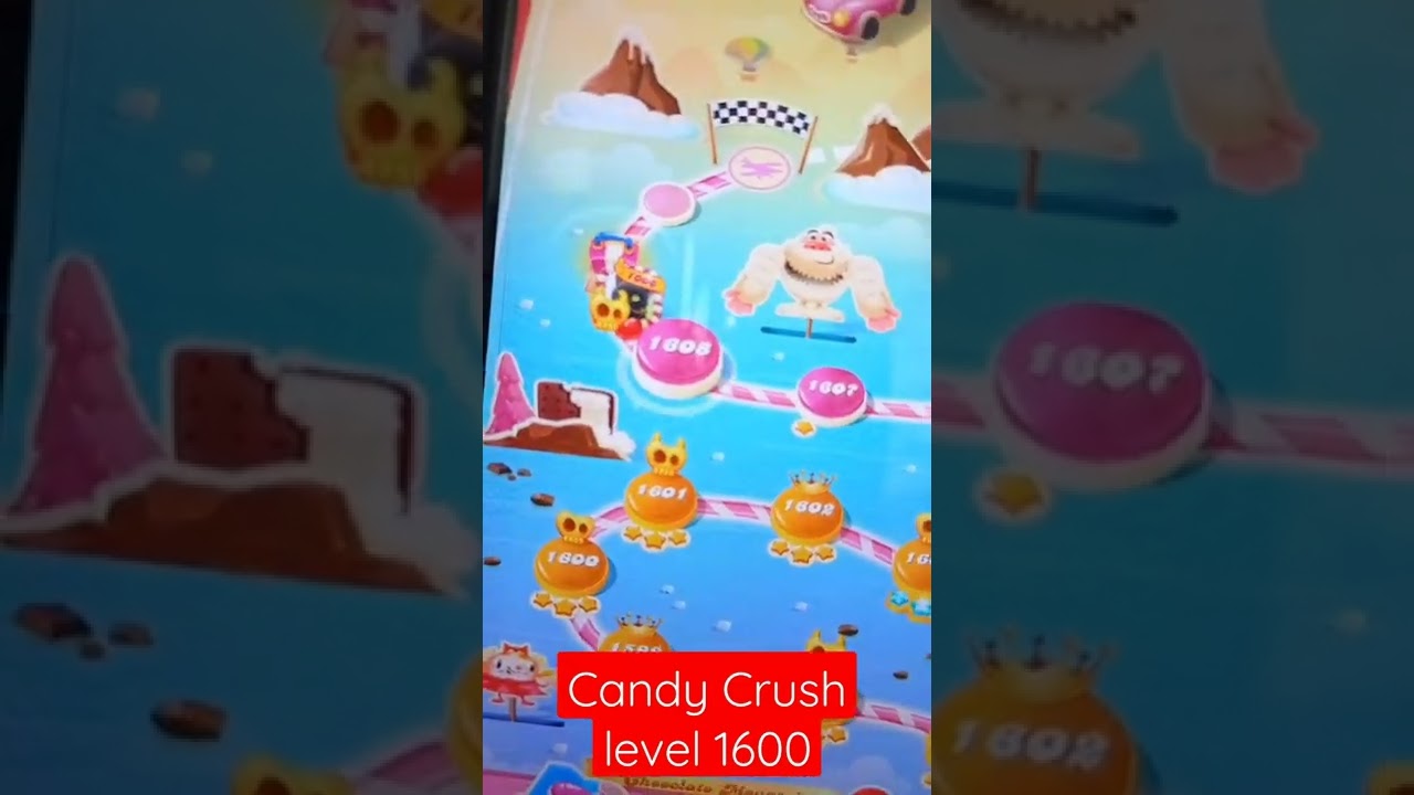 Candy Crush !! level 1600🥳 can you believe this in just 1 year 🔥😎